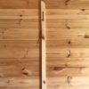 casetta in legno marche particolare interno