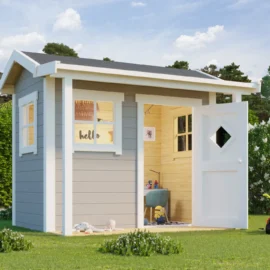 Casetta in legno per bambini modello Pisa