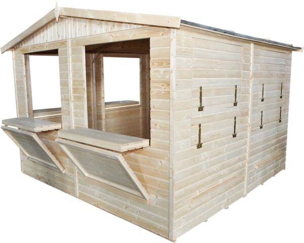 Chiosco in legno 3x3