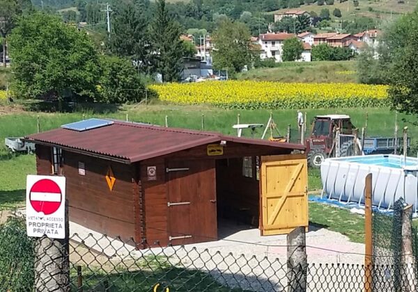 Garage in legno 4x6