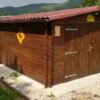 Garage in legno 4x6