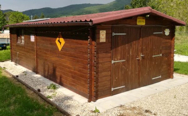 Garage in legno 4x6