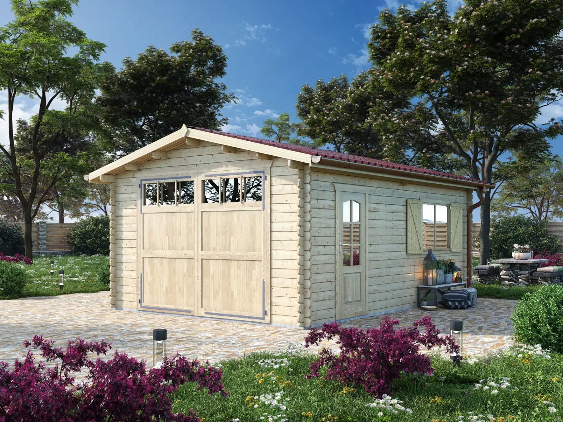 garage in legno economici