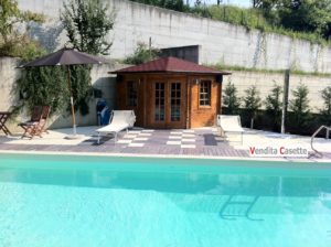 Casetta in legno mod. Abruzzo 3x3