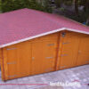 Garage in legno doppio 6x6