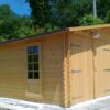 Garage in legno doppio 6x6