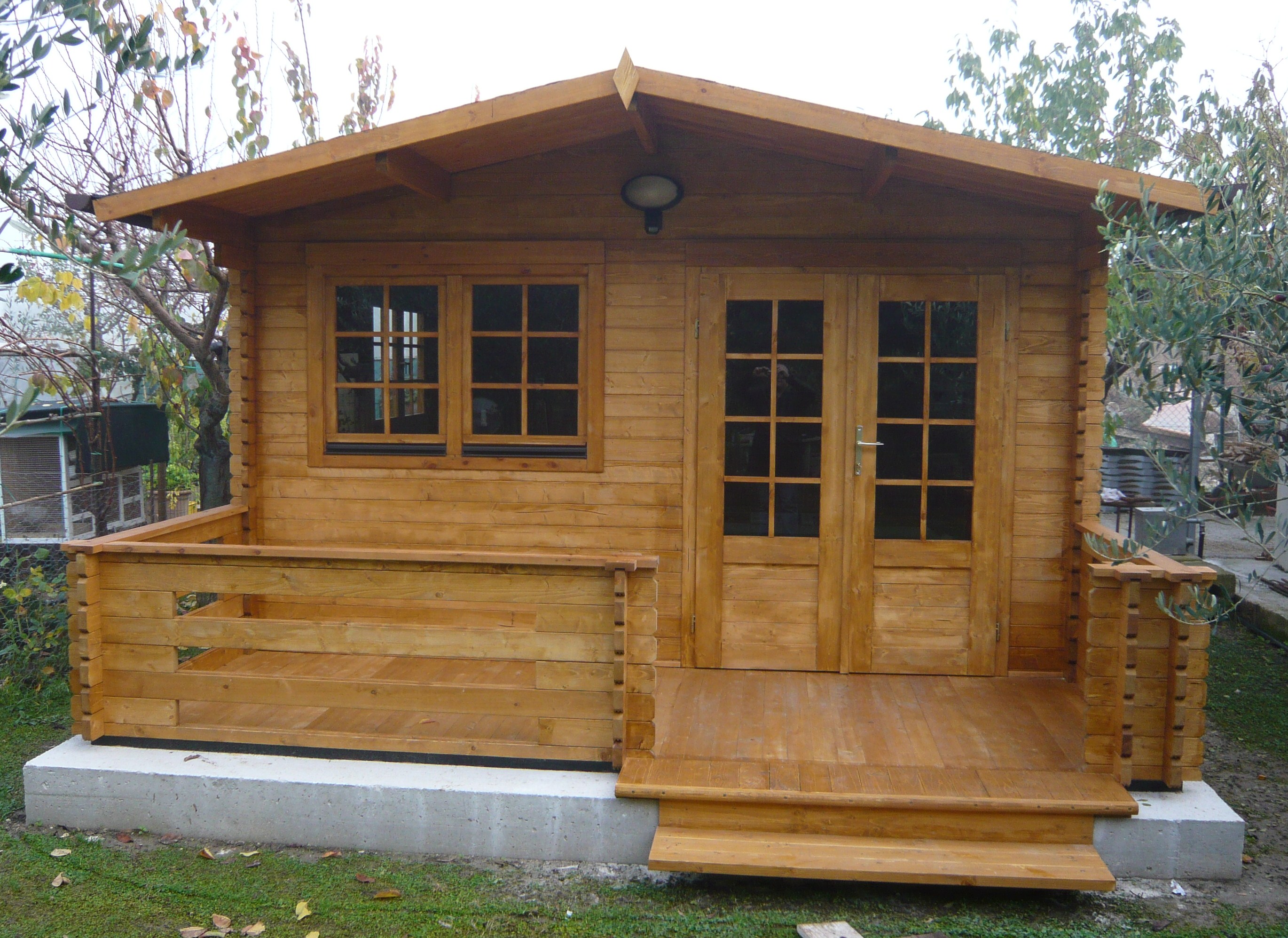 Casetta in legno mod. Venezia 4x4