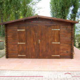 Garage in legno 4x6