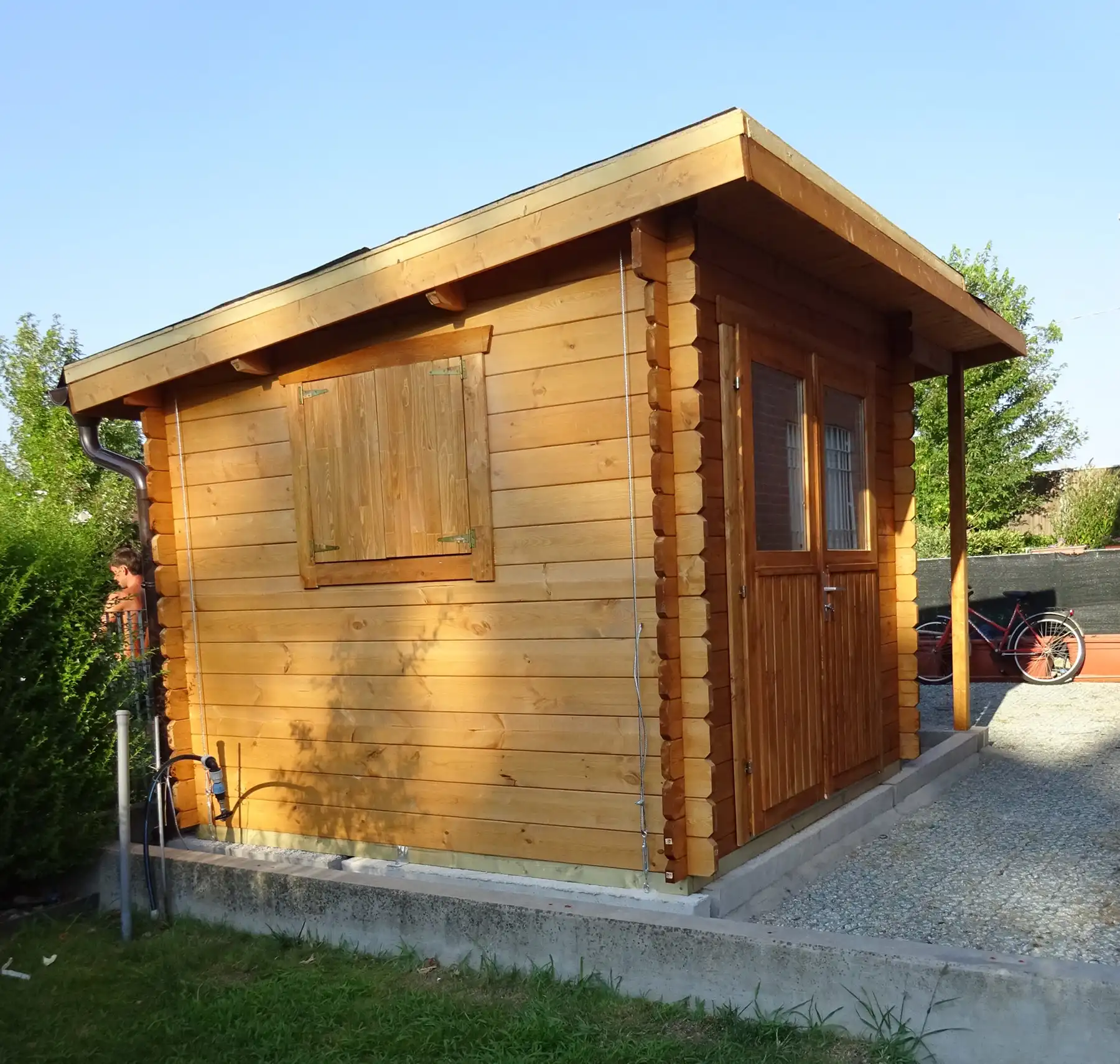 Casetta in legno modello Marotta 2,5x5 - 2