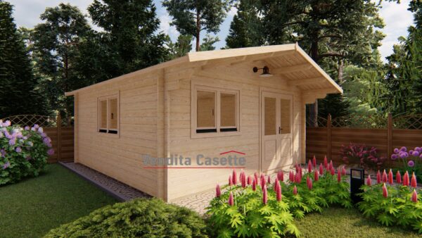 casetta in legno Milano premium 5x5