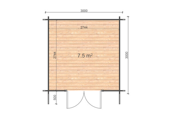 piantina casetta marche premium