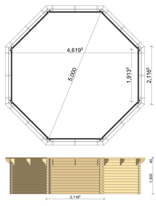 Scheda tecnica piscina diametro 5 metri