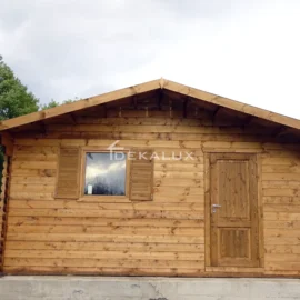 Casetta in legno mod. Mantova 5×4 con porta singola