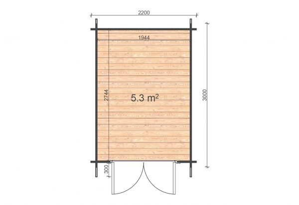 casetta frosinone premium piantina