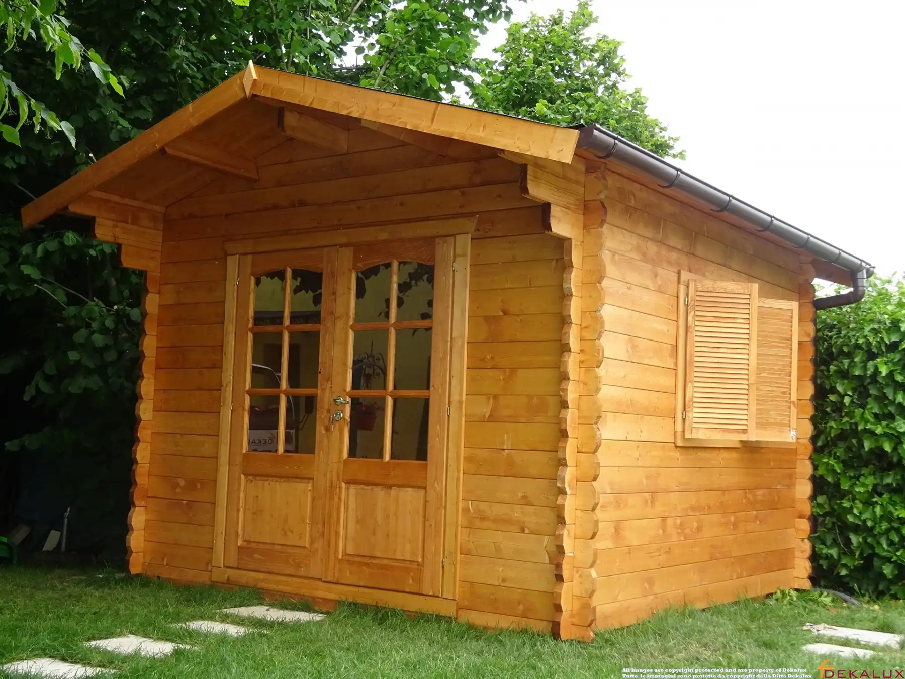 casetta in legno Milano 3x3 - 1