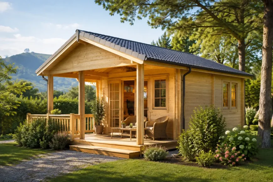 Bungalow in legno: versabilità e comfort