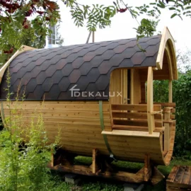 Sauna da esterno Botte Pavia standard