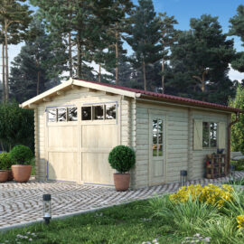 Garage in legno 3,5x6 (44mm) Perugia