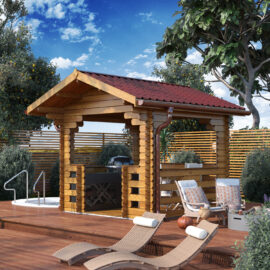 OFFERTA - Gazebo 2,5x2,5 (44mm)