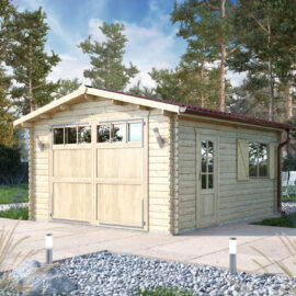Garage in legno 4x5