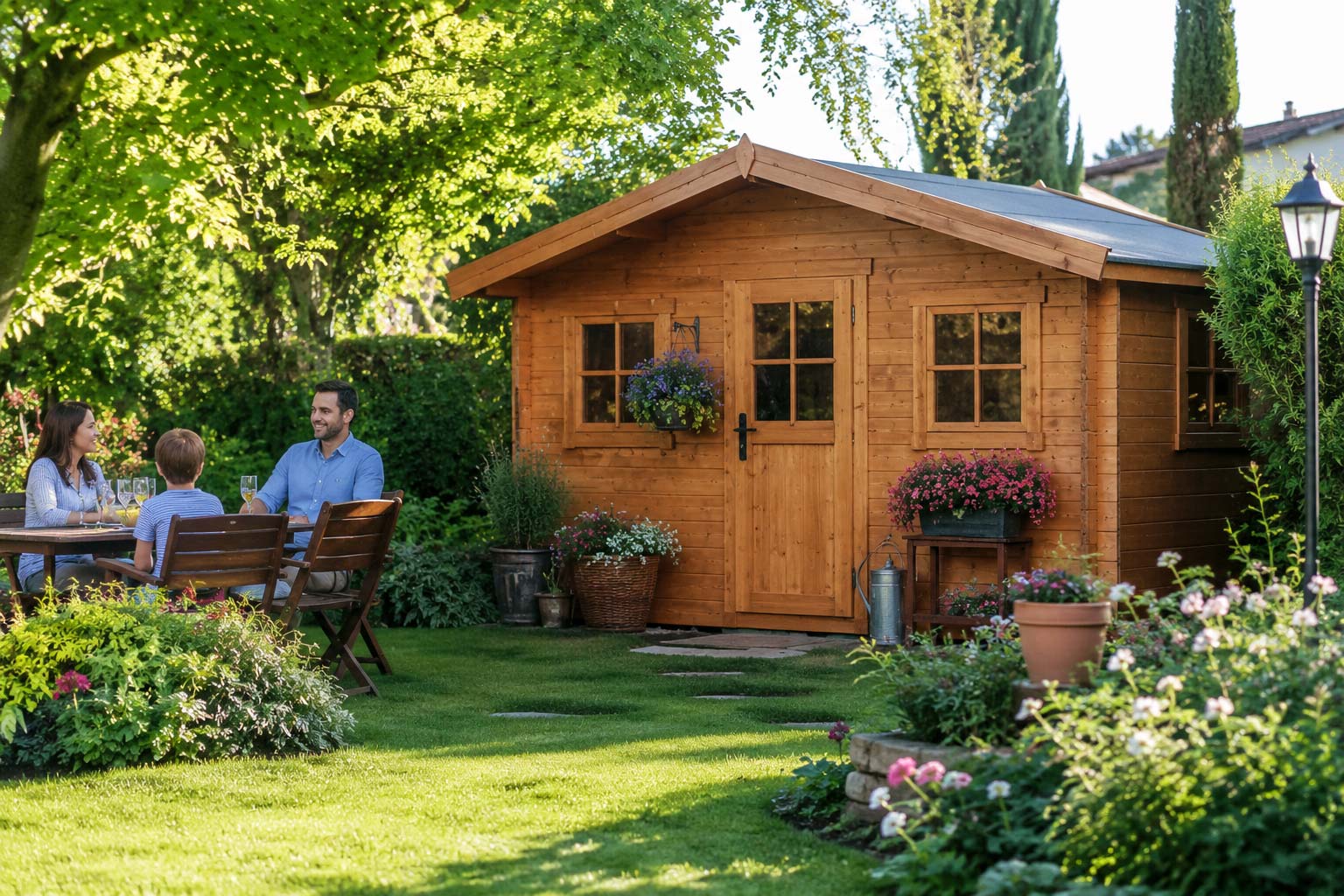 casette per il giardino in legno