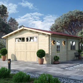Garage in legno 5x6 (44mm)