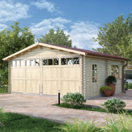 Garage in legno 6x5 (44mm)